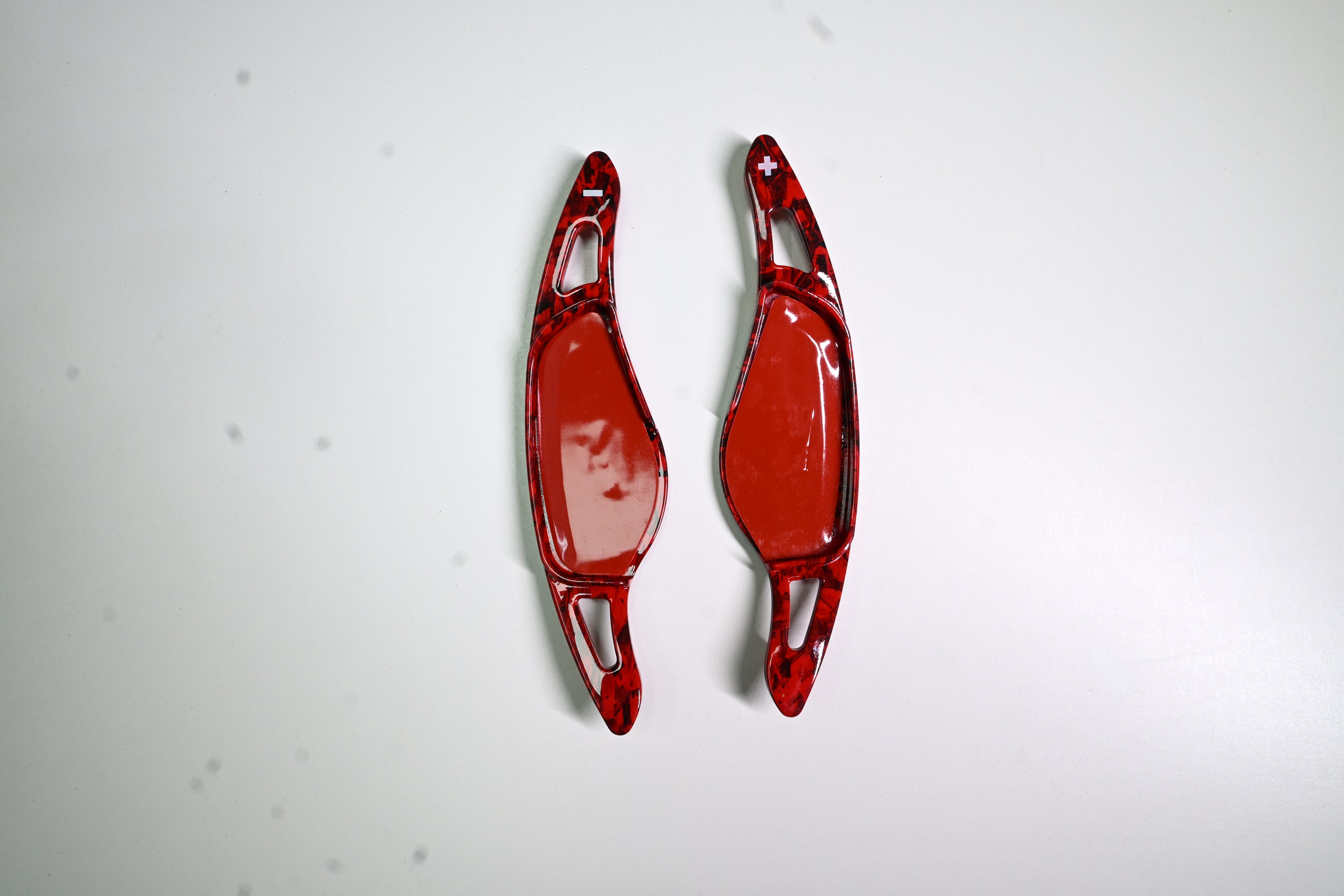 BMW Paddle Shifters – Forging Red & Black (G01, G12, G20, G30, G05)