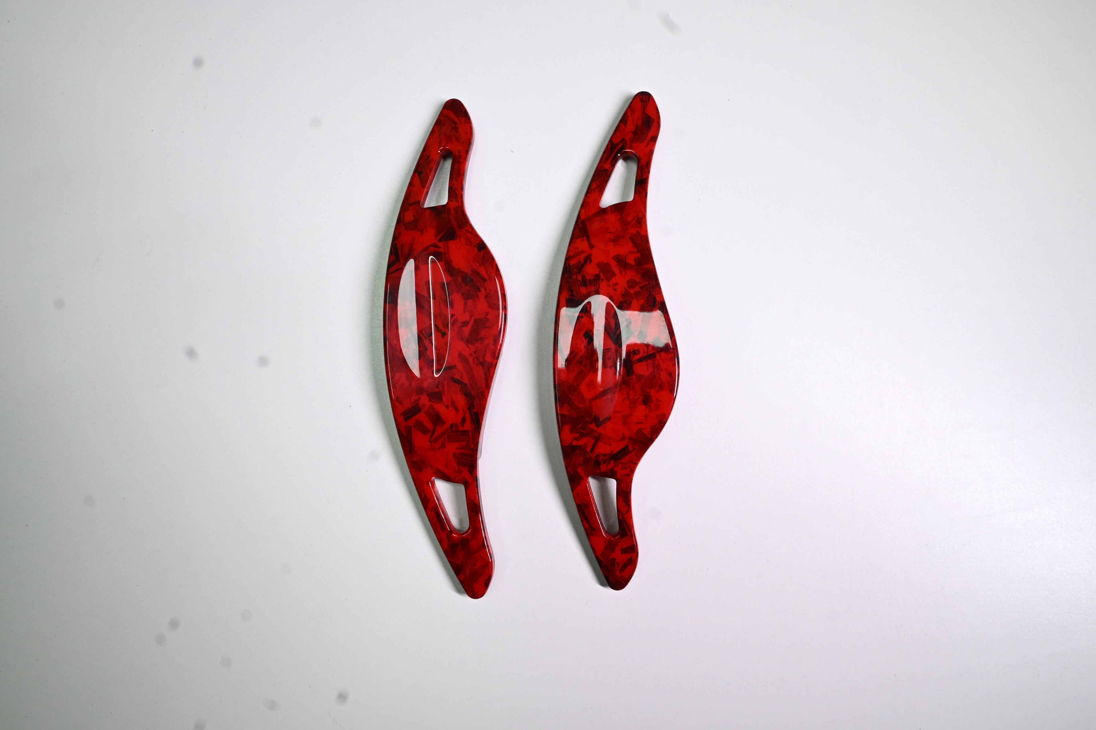 BMW Paddle Shifters – Forging Red & Black (G01, G12, G20, G30, G05)
