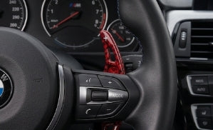 BMW Paddle Shifters – Forging Red & Black (G01, G12, G20, G30, G05)