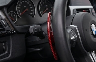 BMW Paddle Shifters – Forging Red & Black (G01, G12, G20, G30, G05)