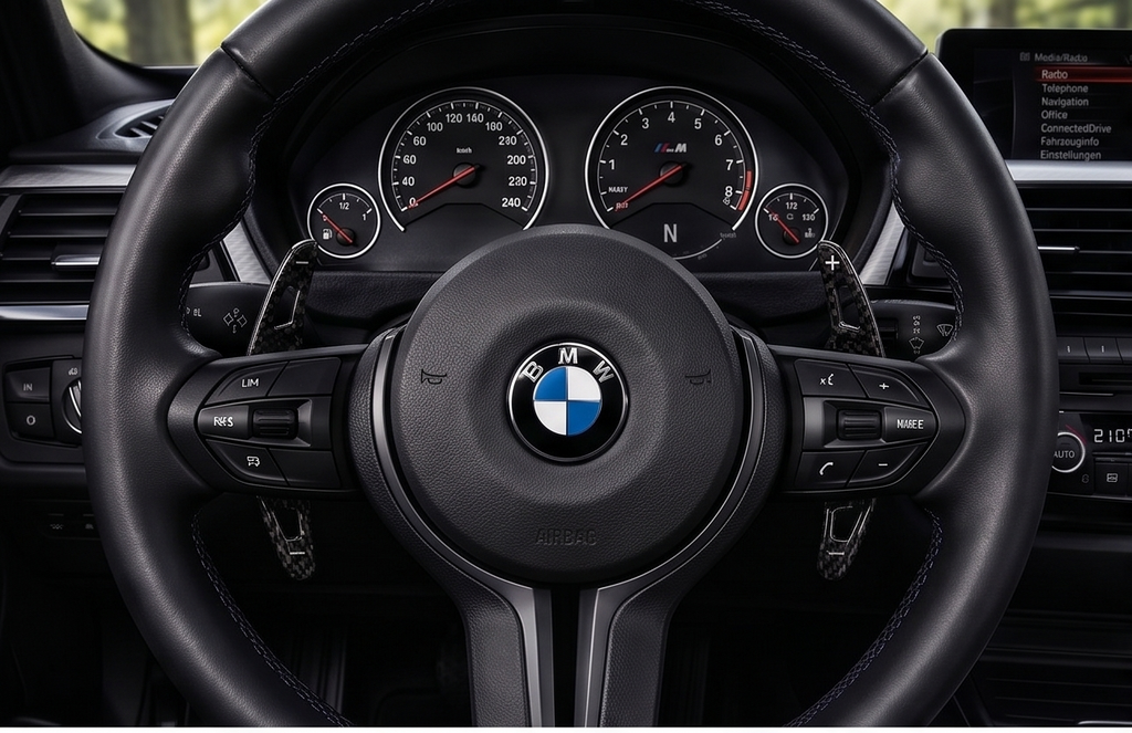 BMW Paddle Shifters – Forging Red & Black (G01, G12, G20, G30, G05)