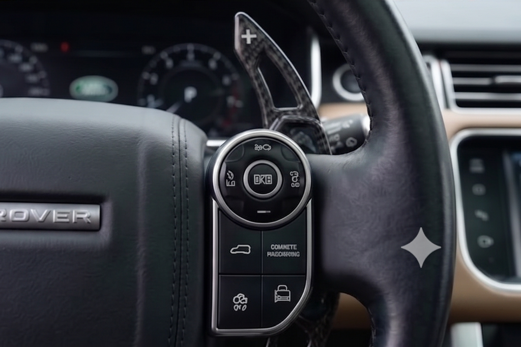 Premium Paddle Shifters – Land Rover (Forging Black)